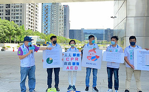 中市消防救護反應時間六都最長 民眾黨提出AED政見