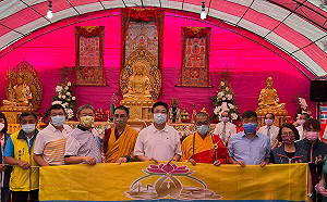 淡水河河祭路祭大法會 新北副市長劉和然祈求平安順遂