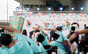 林佳龍合體游錫堃為路跑揭幕   盼以游得票為基礎全力衝刺