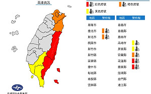 花東高溫上看38度 中南部地區午後防雨彈