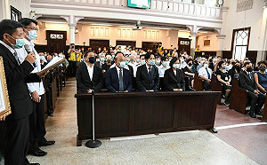 (影)彭明敏百歲紀念禮拜 蔡英文頒褒揚令：台灣主權尊嚴交給我們守護