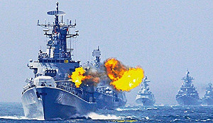 抗議美韓聯合大規模軍演 中國東海連2日展開軍事射擊訓練