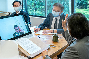 蔡英文：台海十分緊張 台灣若被擊倒  各國都會受影響