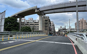 新北鶯歌區光明橋改建完成 提高防洪護民能力