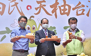 中國禁台灣文旦 游錫堃、陳吉仲齊相挺