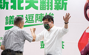 投票破百倒數前夕 林佳龍到新北三重、土城催票