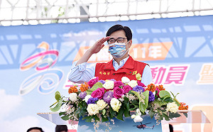 選戰點將錄6-5》中共軍演恫嚇  陳其邁：捍衛主權  落實全民國防精神