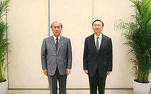 日重申台海和平重要性 再批中飛彈落專屬經濟海域 汪文斌：「不接受這說法」