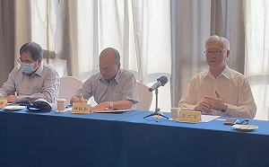 夏立言會廈門台商 建議儘速開放小三通