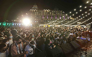 淡水漁人舞台活動人潮創紀錄  最強新人持修壓軸演出