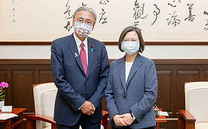 向蔡英文遊說高鐵車廂案 日華懇談會長：台灣高鐵是台日友誼象徵