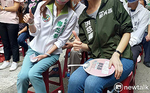 老公選舉擺一邊 洪慈庸喊：支持廖芝晏讓泛綠議員過半