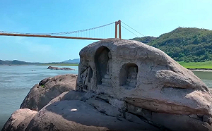 歐洲、中國長江流域大旱 這些歷史古蹟重見天日 連鬼城都浮上來了