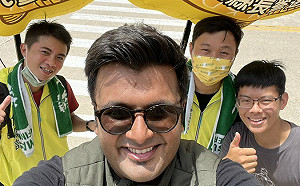 躍上國際！印度記者越台灣海峽訪李問大黃魚戰隊