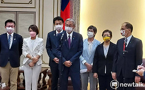 拜訪立院 日華懇會長：台日形成患難見真情友誼