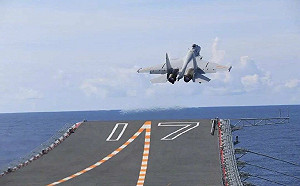 中國官媒PO山東艦南海演訓照 意外洩露航艦戰力問題多