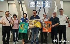 參訪郵政博物館高雄館  「志玲爸爸」：找AKIRA來高雄跳街舞