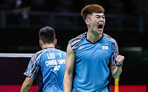 小戴、小天和麟洋配　出征16強賽