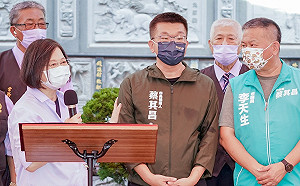 蔡英文：明年預算創歷年最高 蔡其昌是台中有效執行預算的最好市長人選