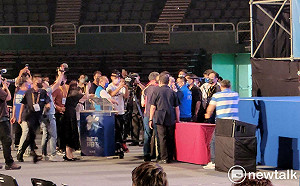 (影)「他打我！」 國民黨全代會內戰 黨代表爆肢體衝突