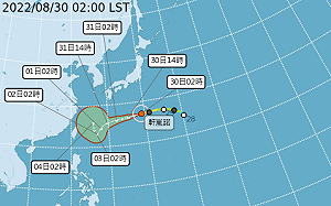 追平晚到紀錄！中颱軒嵐諾西行 花蓮再爆極端高溫