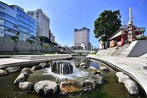 風華再現  台中柳川河岸空間改造24日啟用