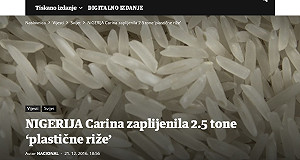 好險！奈及利亞攔截2.5噸欵似中國塑膠米