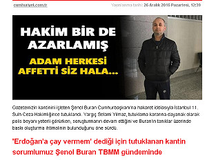 這款土耳其！揚言不向總統奉茶  餐廳經理被捕