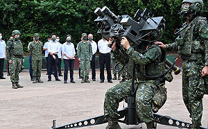 蔡英文下令：適時採取必要強力反制措施 捍衛國家領空