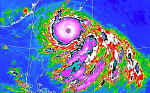 強颱「軒嵐諾」增胖中！未來4天雨勢變化一圖看