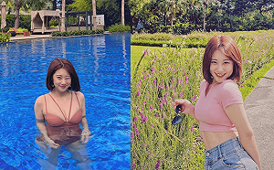 滿滿「室友」視角！凡凡緊身上衣好身材藏不住