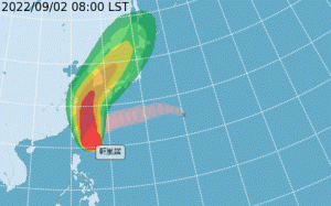 快訊》中颱「軒嵐諾」狂炸北台灣！氣象局：8縣市大雨特報