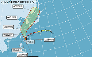 神秘力量護台？「軒嵐諾」近台上空就轉弱 鄭明典釋疑