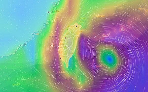 氣象局凌晨2：30發布軒嵐諾陸警! 新北宜蘭列警戒 北台灣有局部大雨