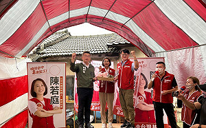 為基進黨站台 蔡其昌：讓行動派團隊擴大