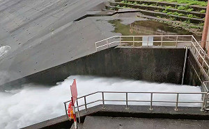 颱風軒嵐諾強降雨  石門水庫進行調節性放水