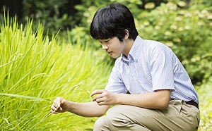 日皇室第2繼承人悠仁王子16歲 打球種田很陽光