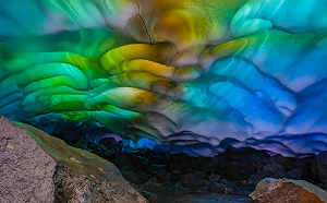 美得要命? 美國絕美的彩虹冰洞首次被發現 官方: 可能會致命