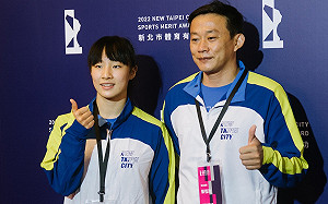 體壇國家級師徒檔 聯手獲頒新北體育有功