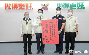 警政署防制酒後駕車工作評核  台南市警局榮獲六都第一名