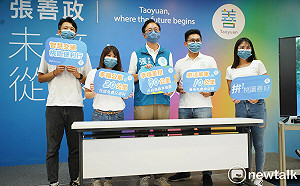 張善政推「幸福里程30K」交通政見  桃園市民搭市區公車「每天20公里免費」