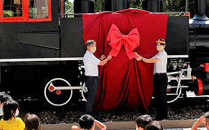 北車經典地標完工！「台鐵LDK58」蒸汽機車頭鳴笛啟程