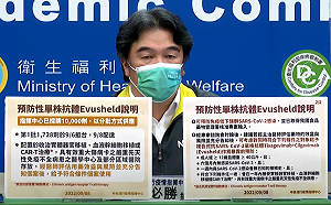 首批Evusheld單株抗體開始配送！王必勝：提供免疫不全病患使用