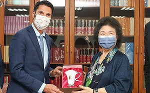 法國參議員訪團拜會 陳菊：盼台法持續合作保障人權