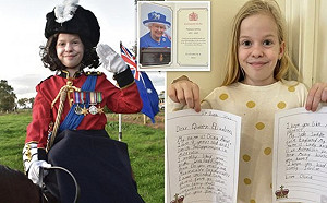 伊麗莎白二世逝世 澳洲女孩收到女王「生前最後一封信」