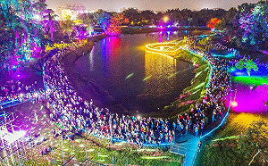 嘉義市光織影舞23天吸引65萬人次 逾半外地旅客