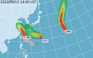 太平洋3颱共舞！2週生成4個秋颱趕業績？氣象局曝歷年數據：今年沒有比較多