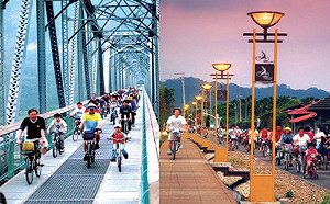 以時速15公里感受台灣之美 陳盛山讓自行車成為轉動台中國際化工程的利器