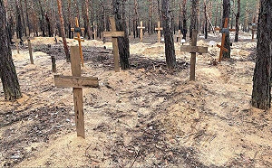 屍橫遍野！伊齊烏姆發現 440 多具屍體的萬人塚 警：他們死於炮火和空襲