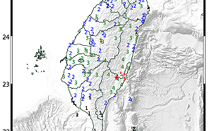 快訊》台東池上5.9級有感地震！氣象局：花蓮縣富里5級 震度最大